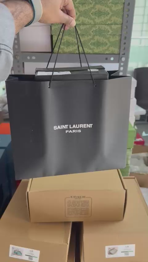 YSL OPIUM HEELS BLACK GOLD