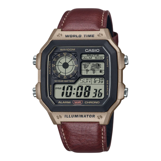Casio AE-1200 Illuminator (Brown)